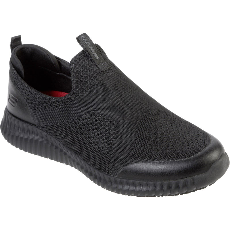 Skechers Workwear Cessnock Chaussures De Sport Noires Pour Hommes