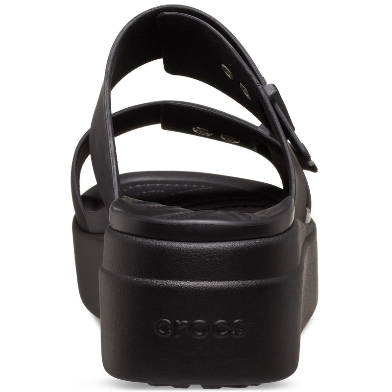 Crocs Brooklyn Crocs Brooklyn sandales noires pour femme en thermoplastique