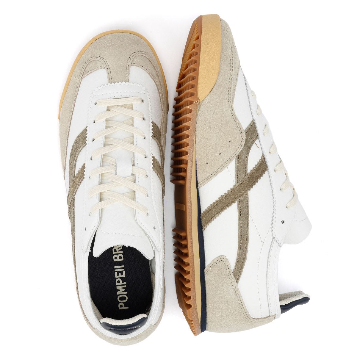 Pompeii Kite Chaussures De Sport Beige Pour Hommes