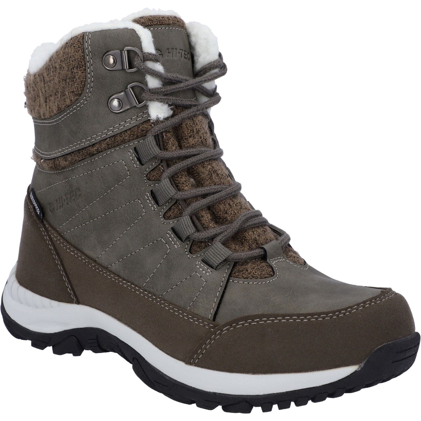 Hi-Tec Riva Mid Bottes De Randonnée Beige Pour Femmes