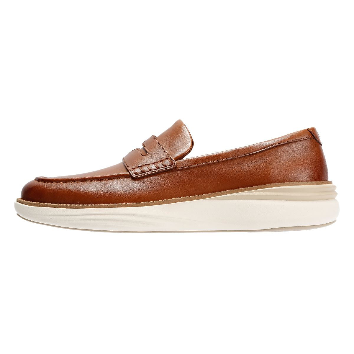 Cole Haan ØriginalGrand Horizon Mocassins En Cuir Marron Pour Hommes