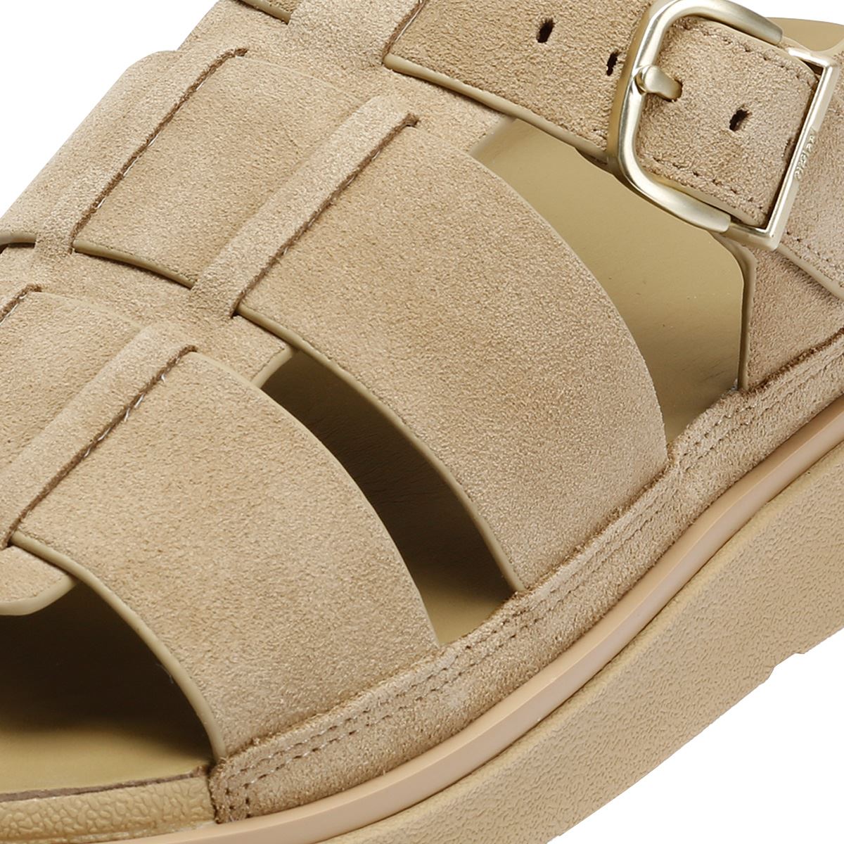 FitFlop GEN-FF Sandales Marron Pour Femmes En Cuir Suédé