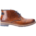 Hush Puppies Jonas Chukka Bottes En Cuir Pour Homme Marron Clair
