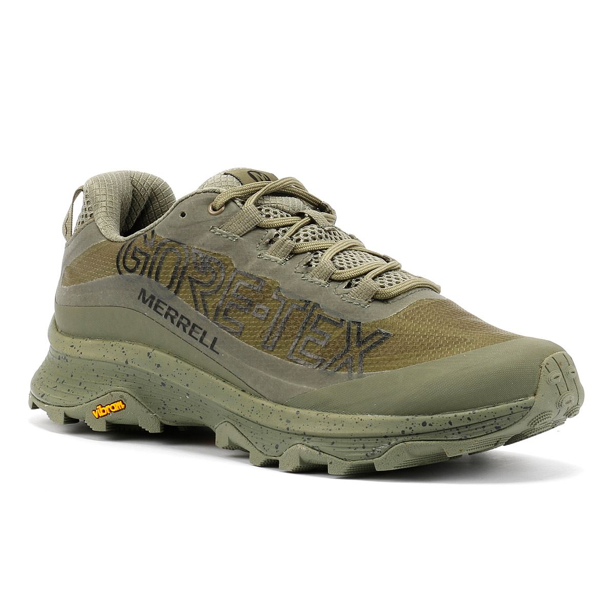Merrell Moab Speed Gore-Tex SE Chaussures De Sport Vertes Pour Hommes
