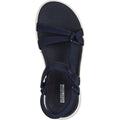 Skechers GO WALK Flex Sublime Sandales Pour Femmes En Polyester Bleu Marine