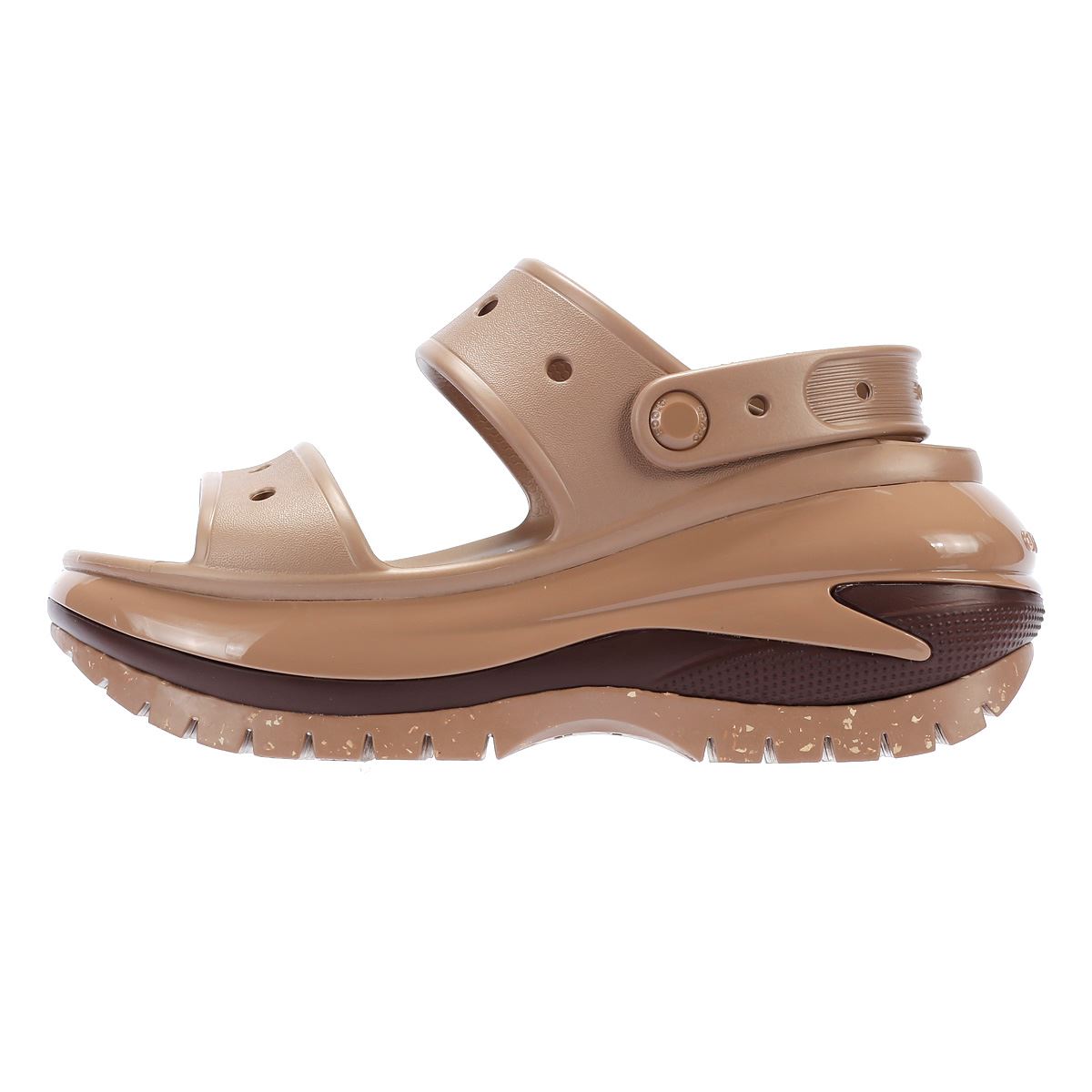 Crocs Mega Crush Sandales Latte
