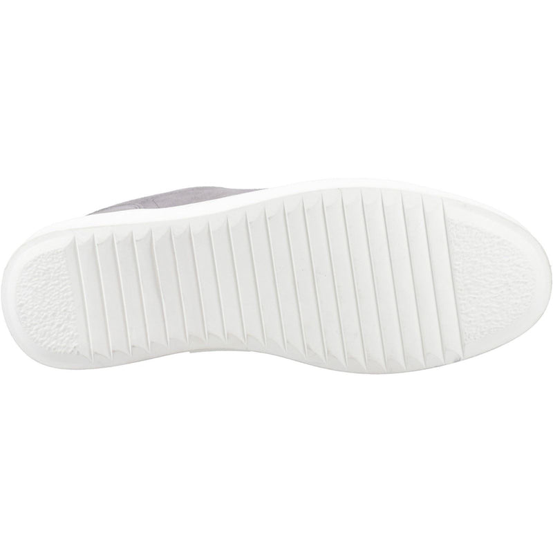 Hush Puppies Madden Chaussures De Sport Grises Pour Hommes En Daim