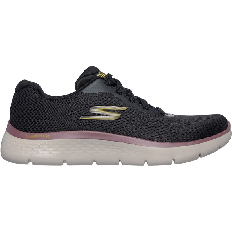 Skechers GO WALK Flex Chaussures De Sport Pour Hommes En Textile Noir/Multicolore
