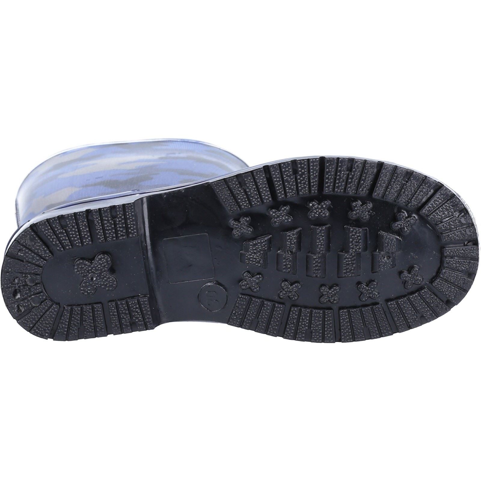 Cotswold PVC Jnr Bottes De Pluie Camouflage Marine Pour Filles En Pvc