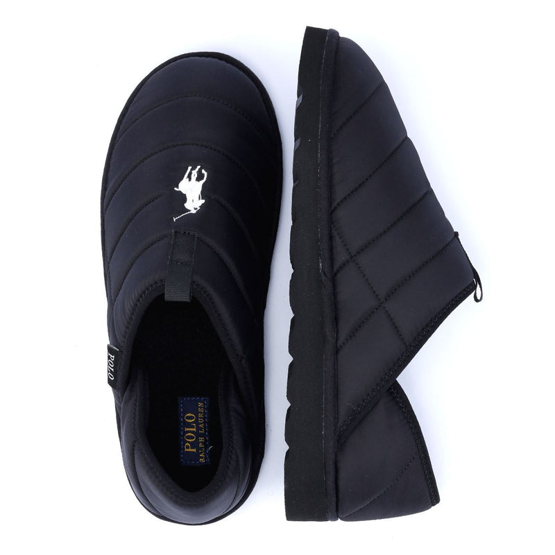 Ralph Lauren Everrett Chaussons Noirs Pour Hommes