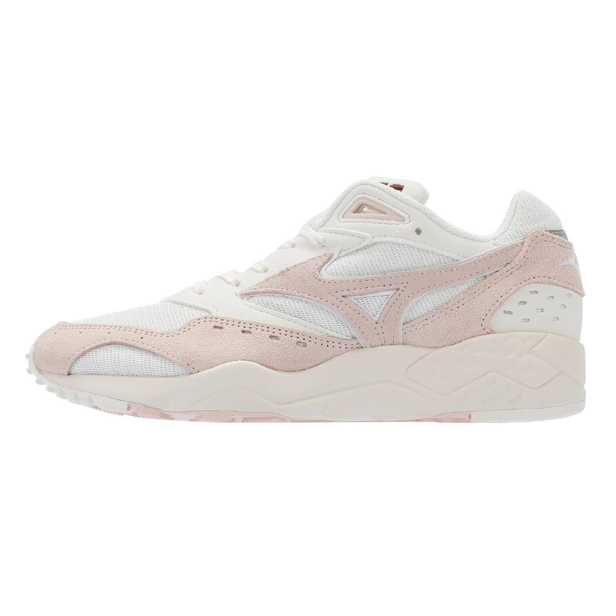 Mizuno Contender Baskets En Daim Rose Cristal/Rose Cristal/Neige.