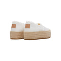TOMS Valencia Espadrilles Blanches Pour Femmes En Coton 100%