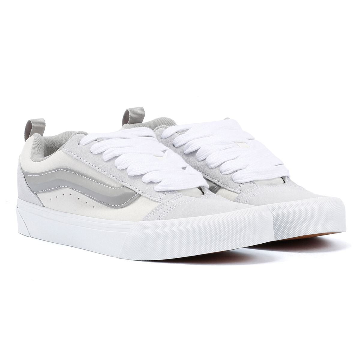 Vans Knu School Tri-Tone Baskets En Daim Gris