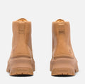 Timberland Roxie Lane Mid Lace Bottes Jaunes Pour Femmes En Cuir