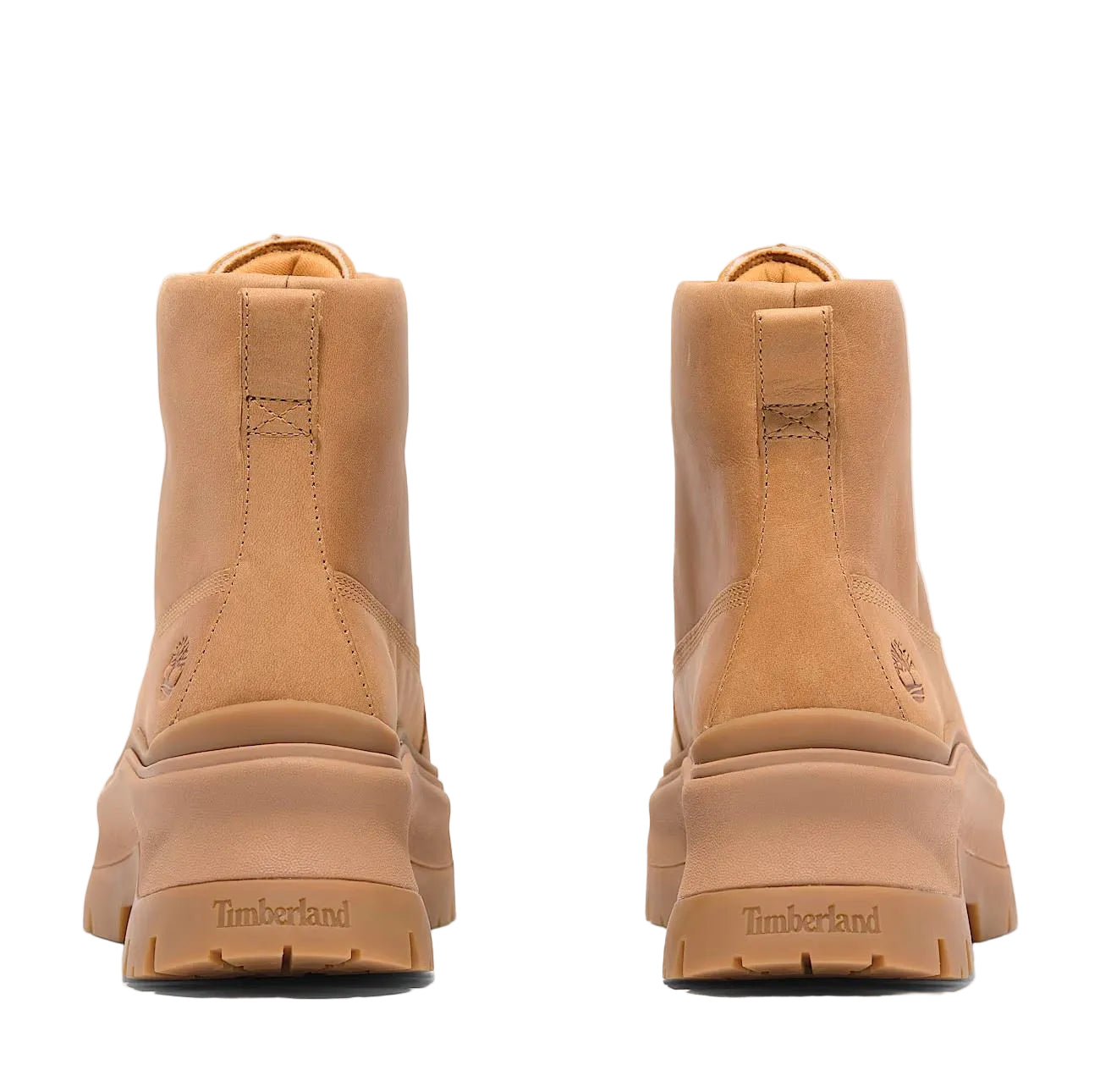 Timberland Roxie Lane Mid Lace Bottes Jaunes Pour Femmes En Cuir