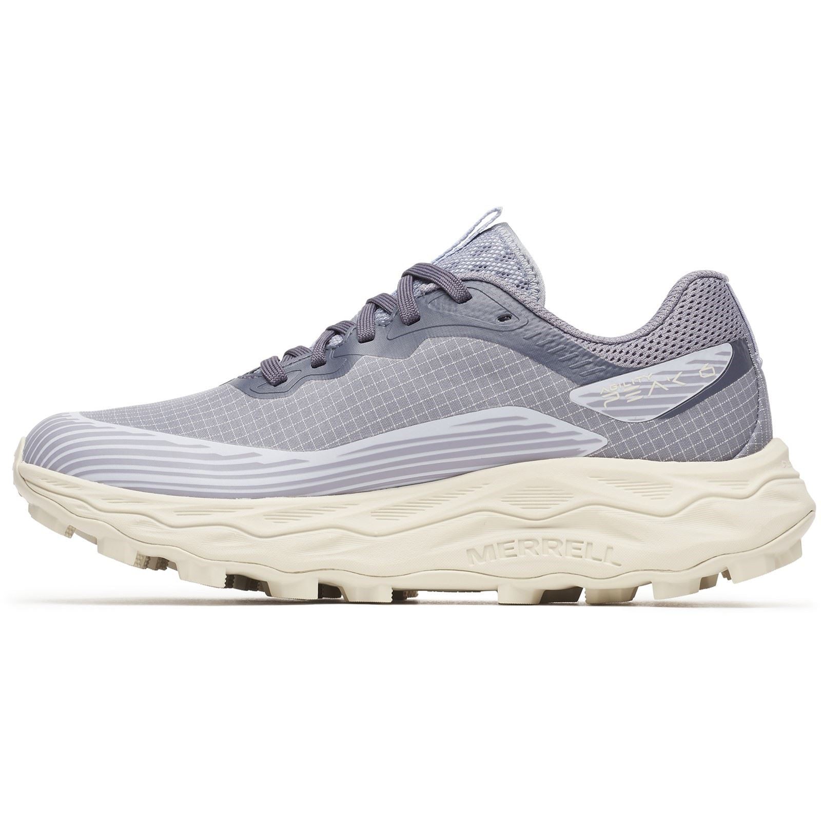 Merrell Agility Peak 6 GTX Runner Chaussures De Trail Pour Femmes Lost Lilac En Polyuréthane