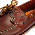 Timberland Classic 2 Eye Chaussures En Cuir Marron À Lacets Pour Homme