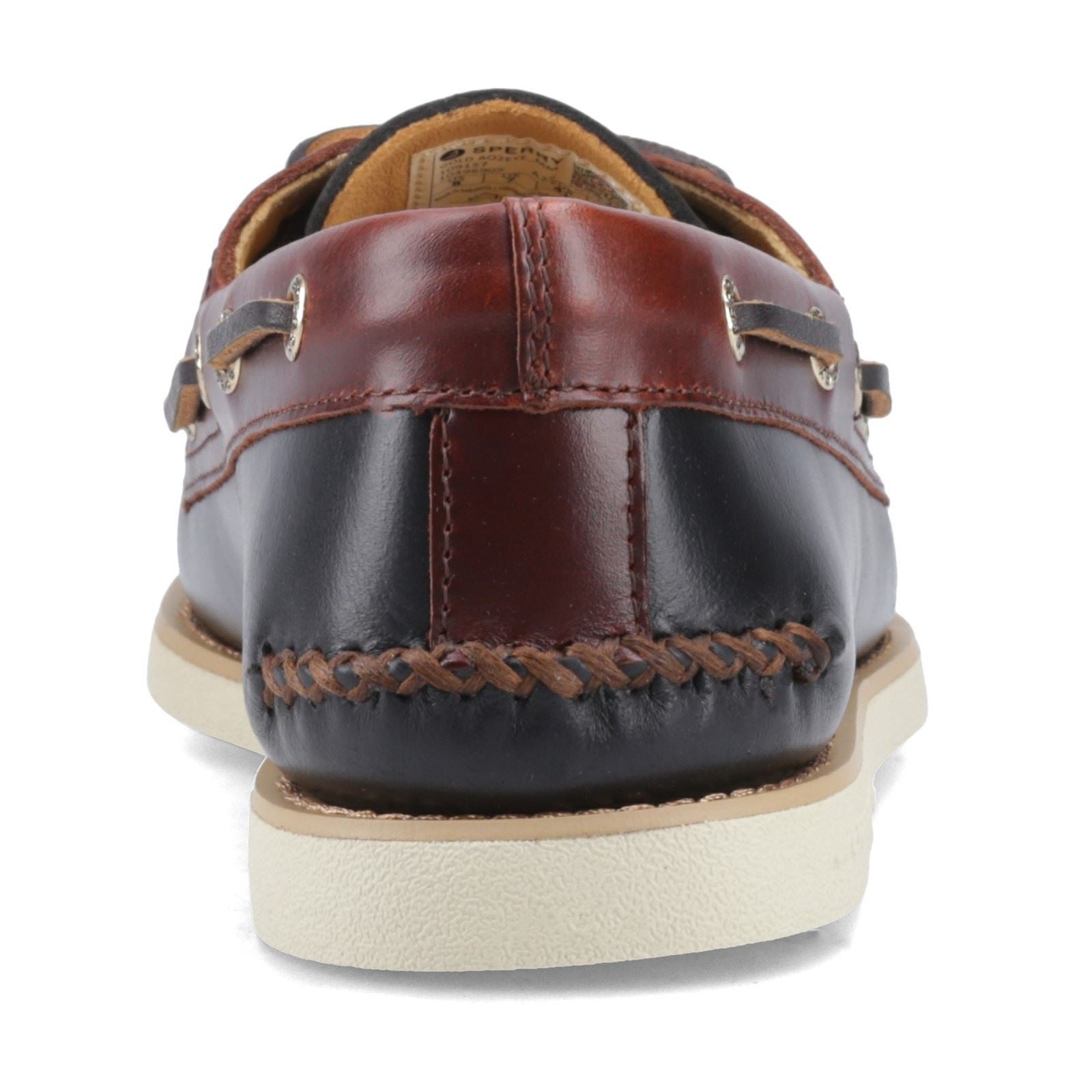 Sperry Authentic Gold Cup Chaussures Bateau Pour Hommes En Cuir Noir/Marron