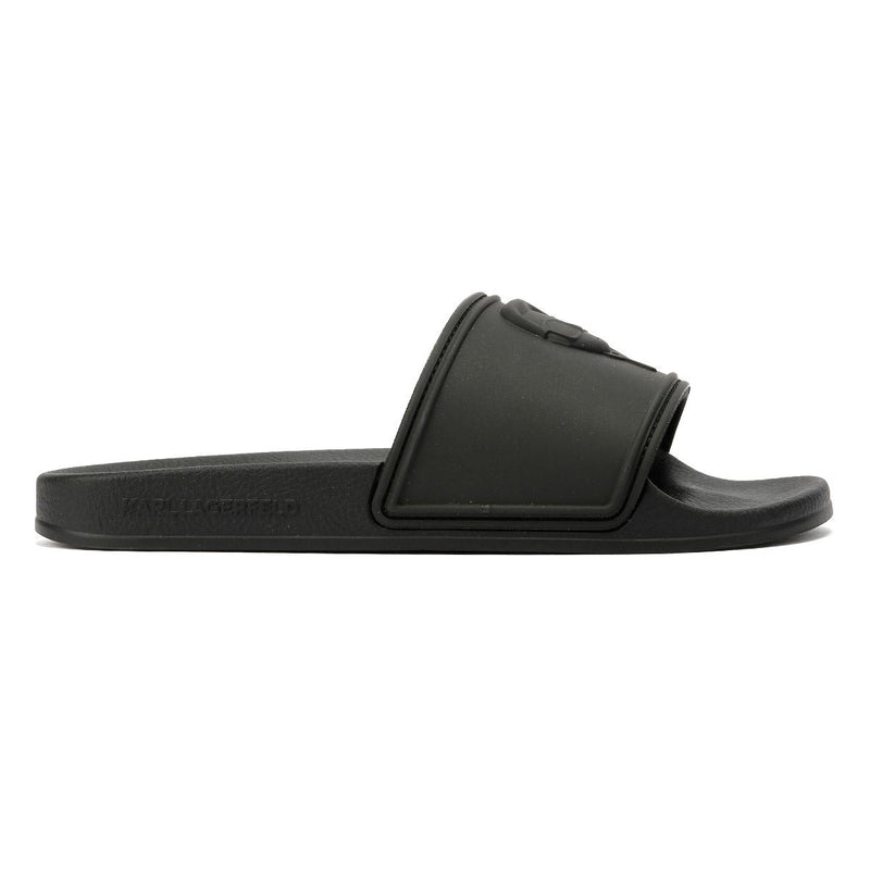 Karl Lagerfeld Kondo 2.0 Karl NFT Sandales Noires Pour Femmes