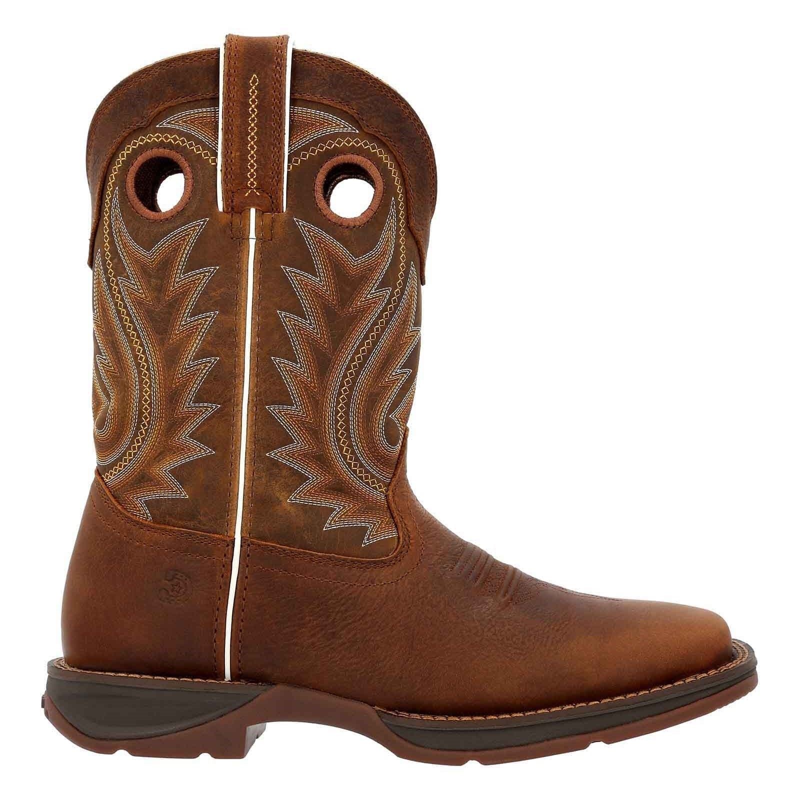 Durango Rebel Bottes En Cuir Pour Homme Couleur Selle Marron