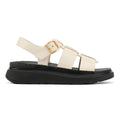 FitFlop GEN-FF Fisherman Sandales Beige Pour Femmes En Cuir