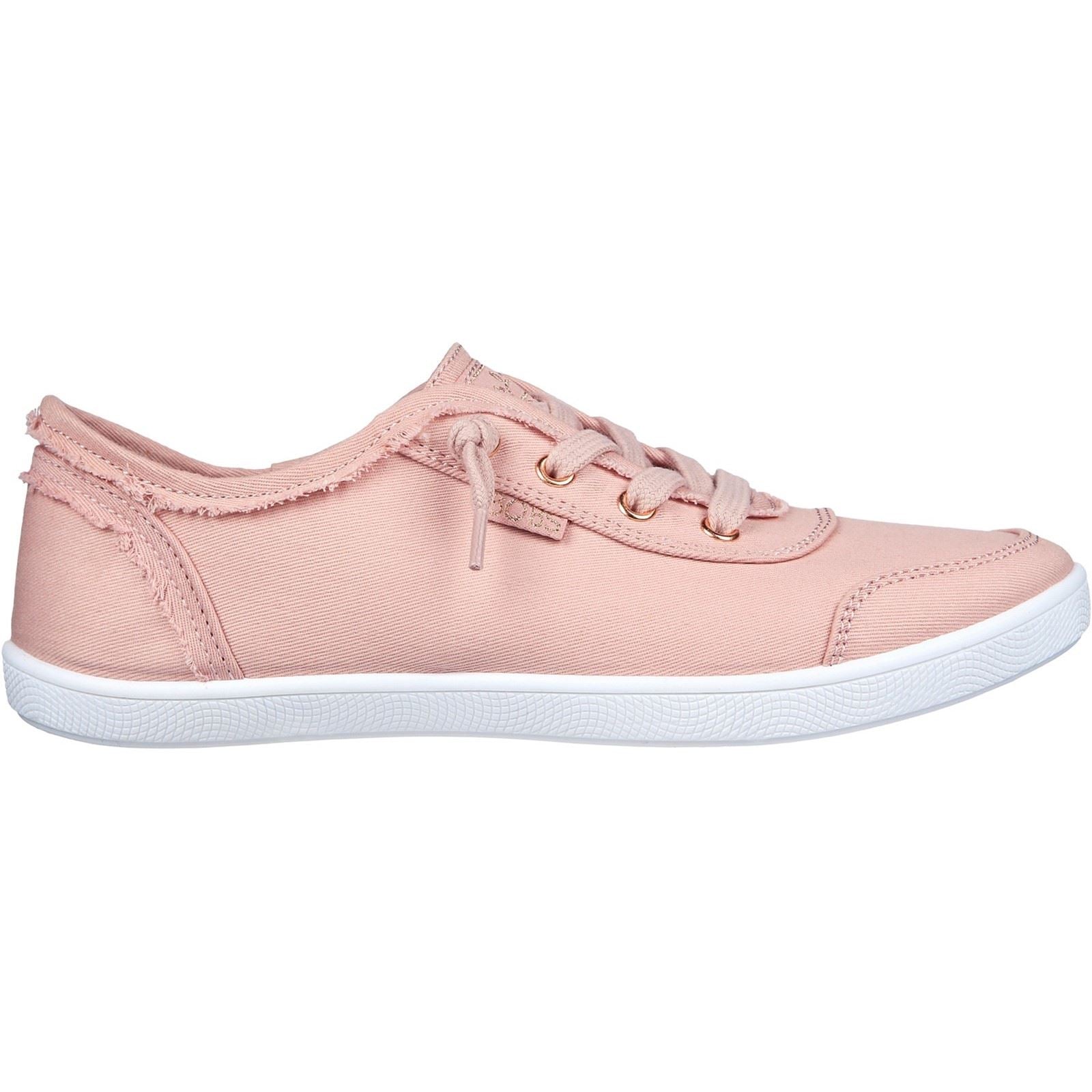 Skechers BOBS B Cute Sneakers En Coton Pour Femmes, Couleur Rose