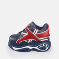 Buffalo 1339-14 Chaussures De Sport En Cuir Bleu Pour Femmes