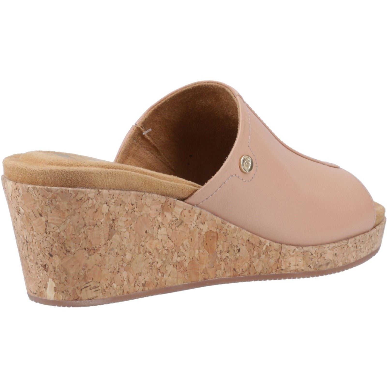 Hush Puppies Willow Féminines En Cuir Café Crème