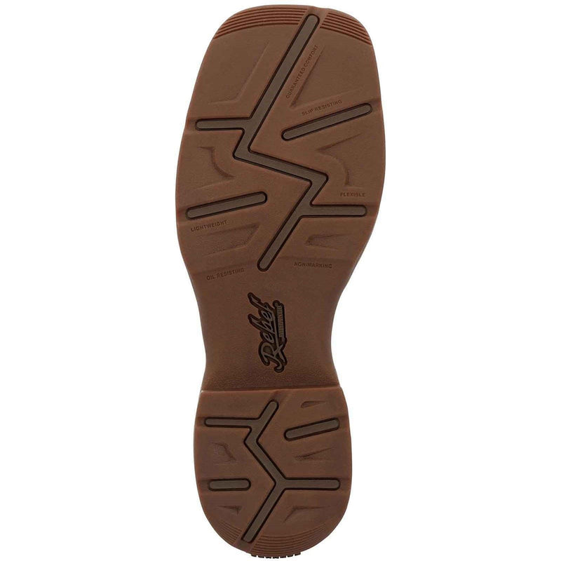 Durango Rebel Bottes En Cuir Pour Homme Couleur Selle Marron