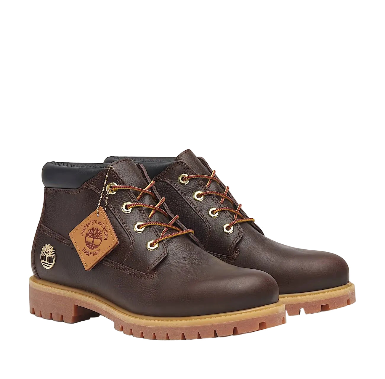 Timberland Premium Espresso Nelson Bottes En Cuir Marron Pour Hommes