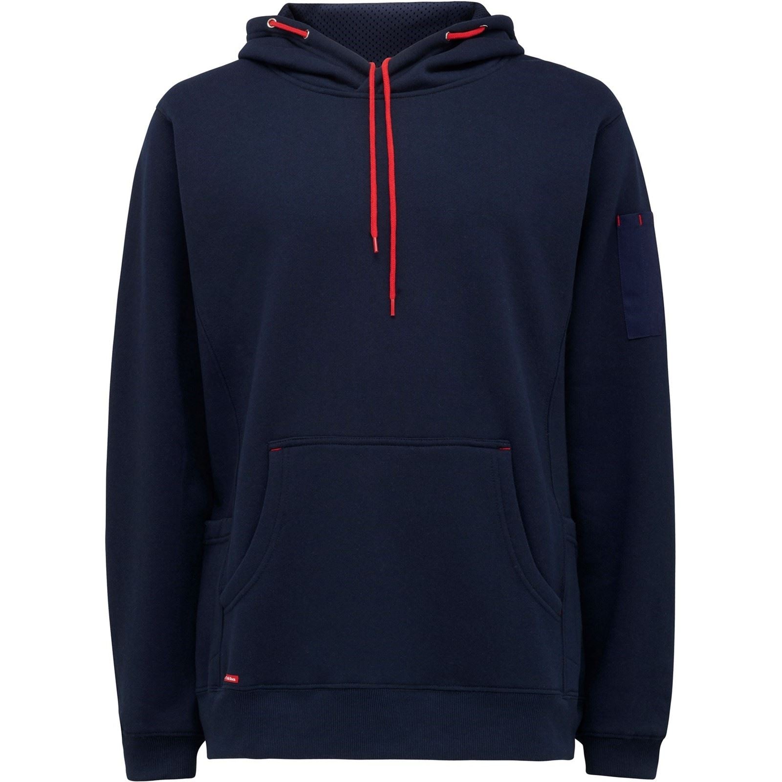 Hard Yakka Brushed Fleece Sweat À Capuche Bleu En Polyester Pour Homme