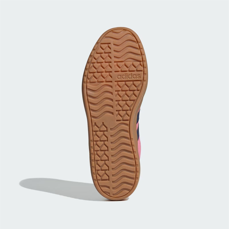 Adidas VL Court Bold Baskets Roses En Cuir Pour Femmes