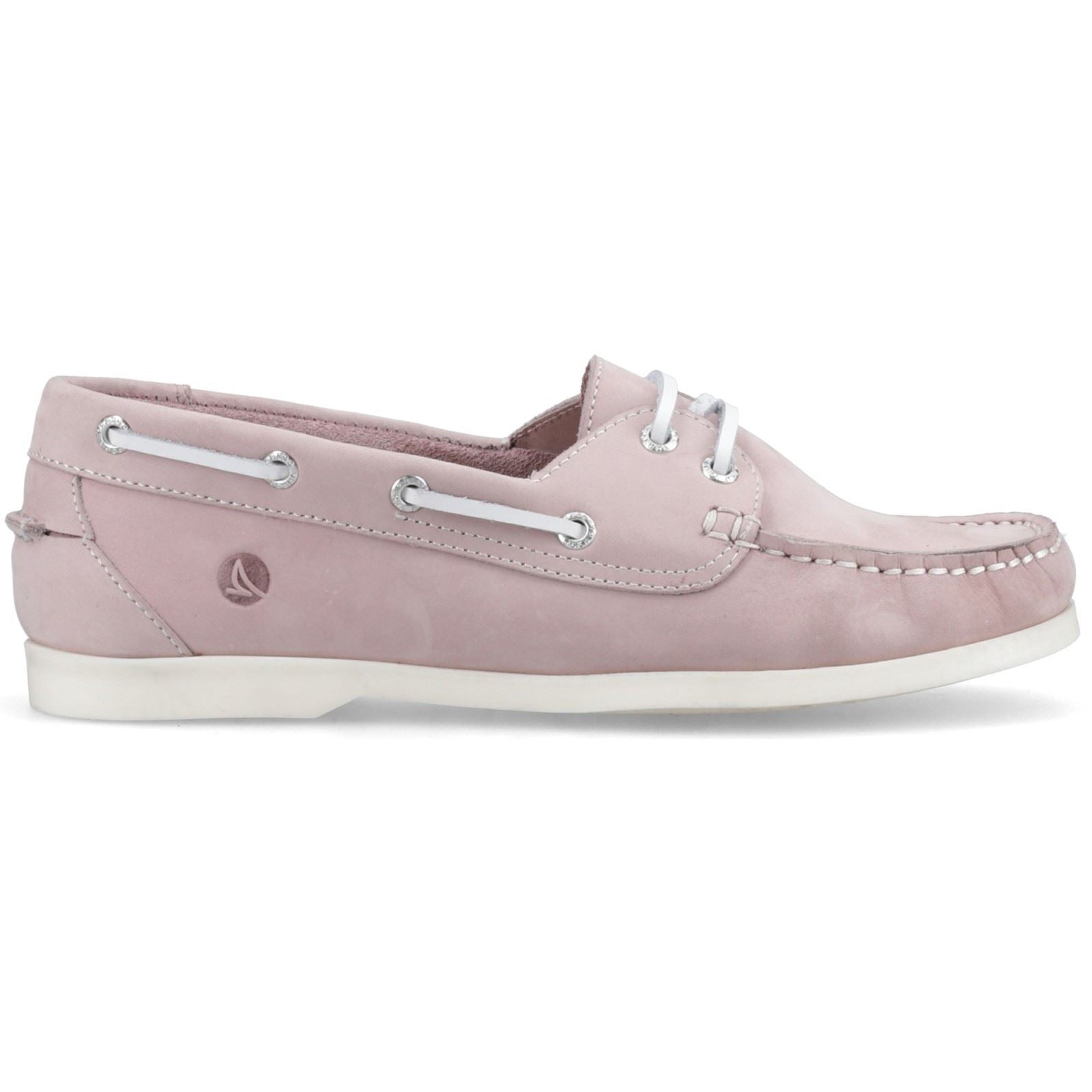 Sperry Balboa 2 Eye Boat Chaussures Bateau En Nubuck Pour Femmes Roses