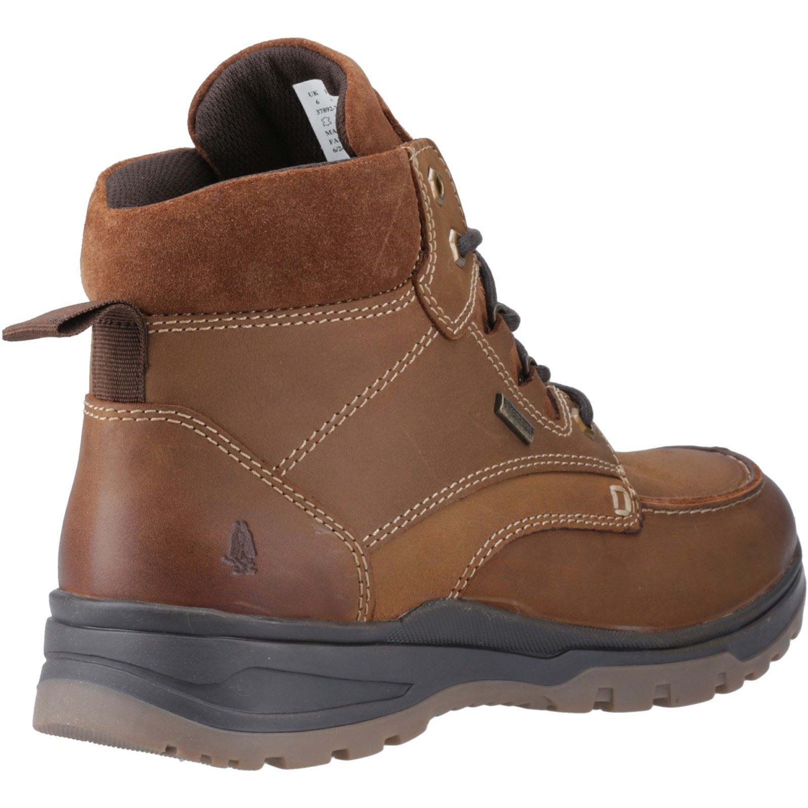 Hush Puppies Palmer Bottes En Cuir Pour Homme Marron Clair