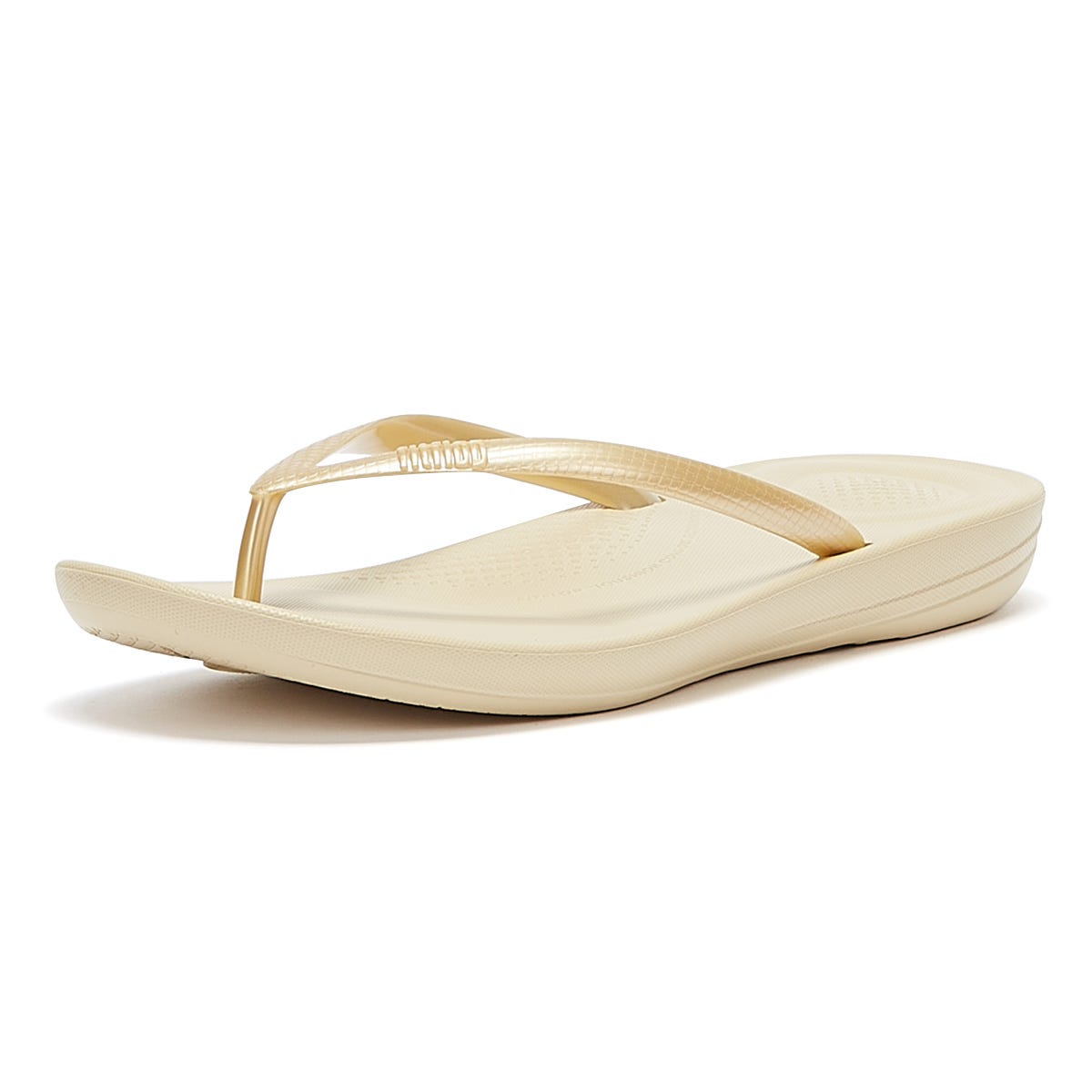 Tongs Fitflop IQushion Ergonomic Womens Gold