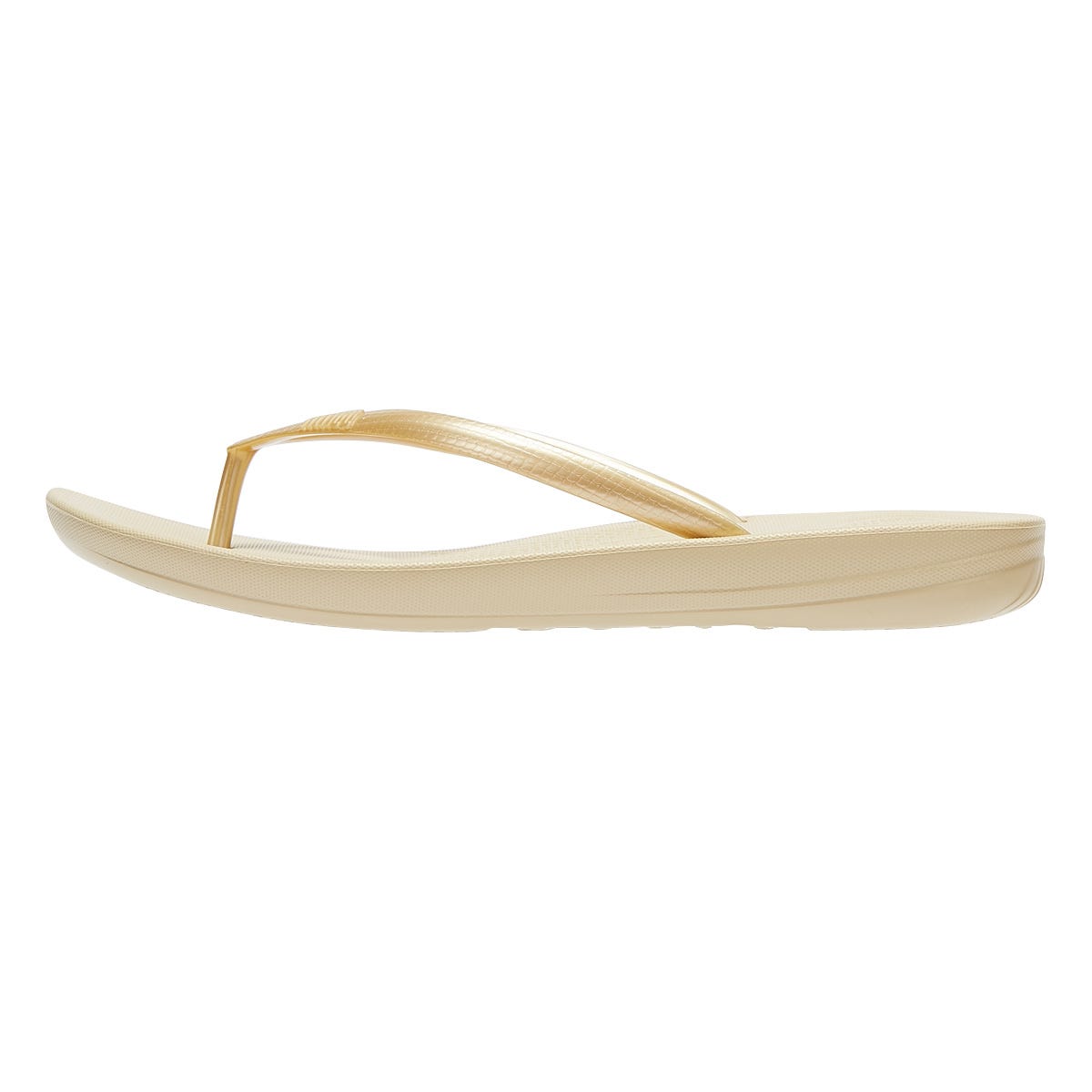 Tongs Fitflop IQushion Ergonomic Womens Gold