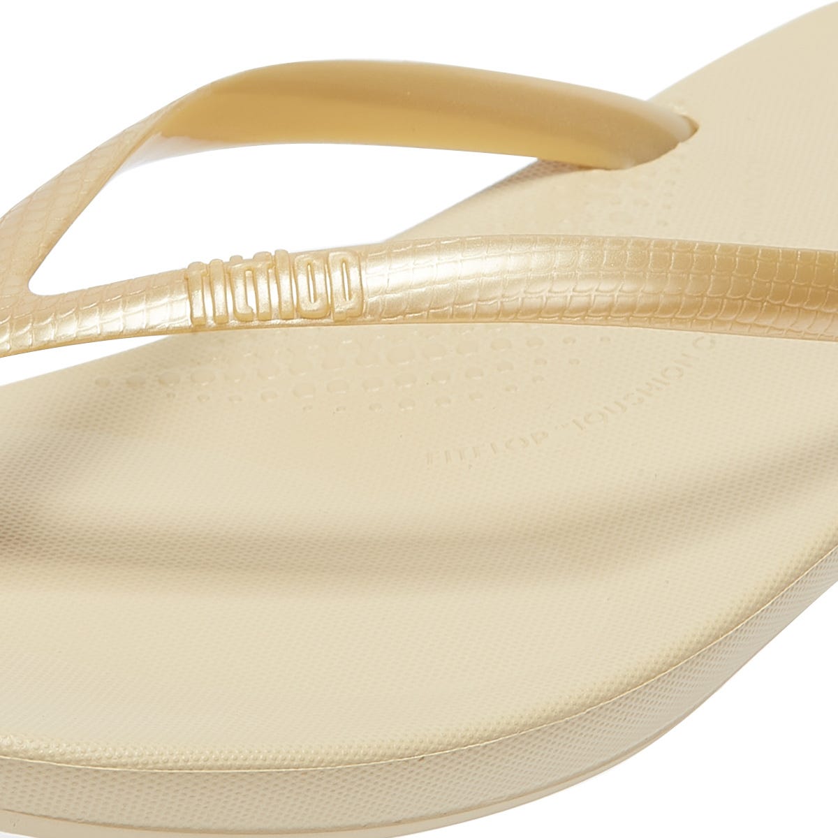 Tongs Fitflop IQushion Ergonomic Womens Gold
