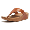 FitFlop Lulu Leather Womens Tan Sandals (Sandales en cuir pour femmes)