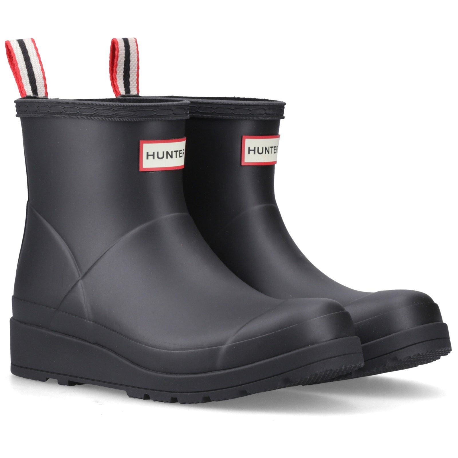 Hunter Original Play Short Bottes En Caoutchouc Pour Femmes, Noires
