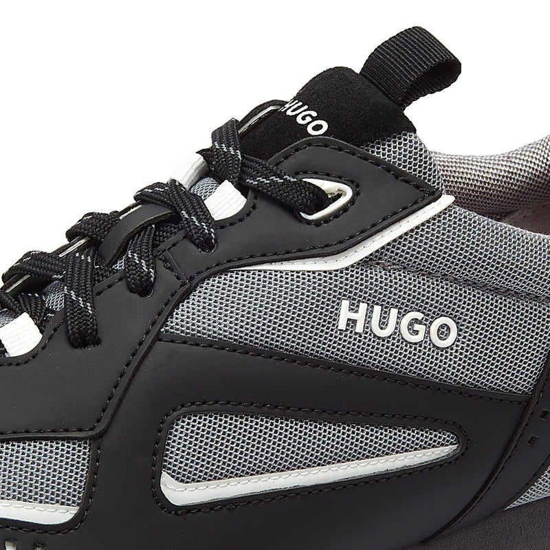 HUGO Cubite Runn Mens Black Trainers
