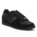 BOSS Glaze Mix Low Mens Black Trainers