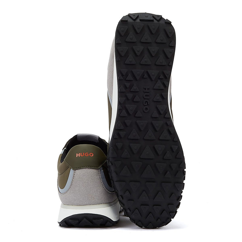 HUGO Casey Runn Mens Trainers Dark Green