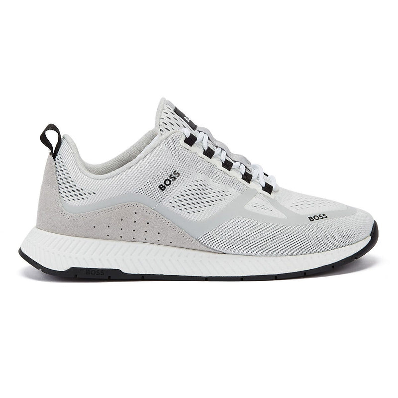 Boss Titanium Runn Mens Natural Trainers