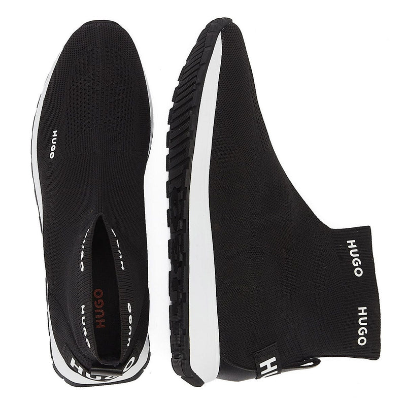 Hugo Icelin Hi Top Womens Black Trainers