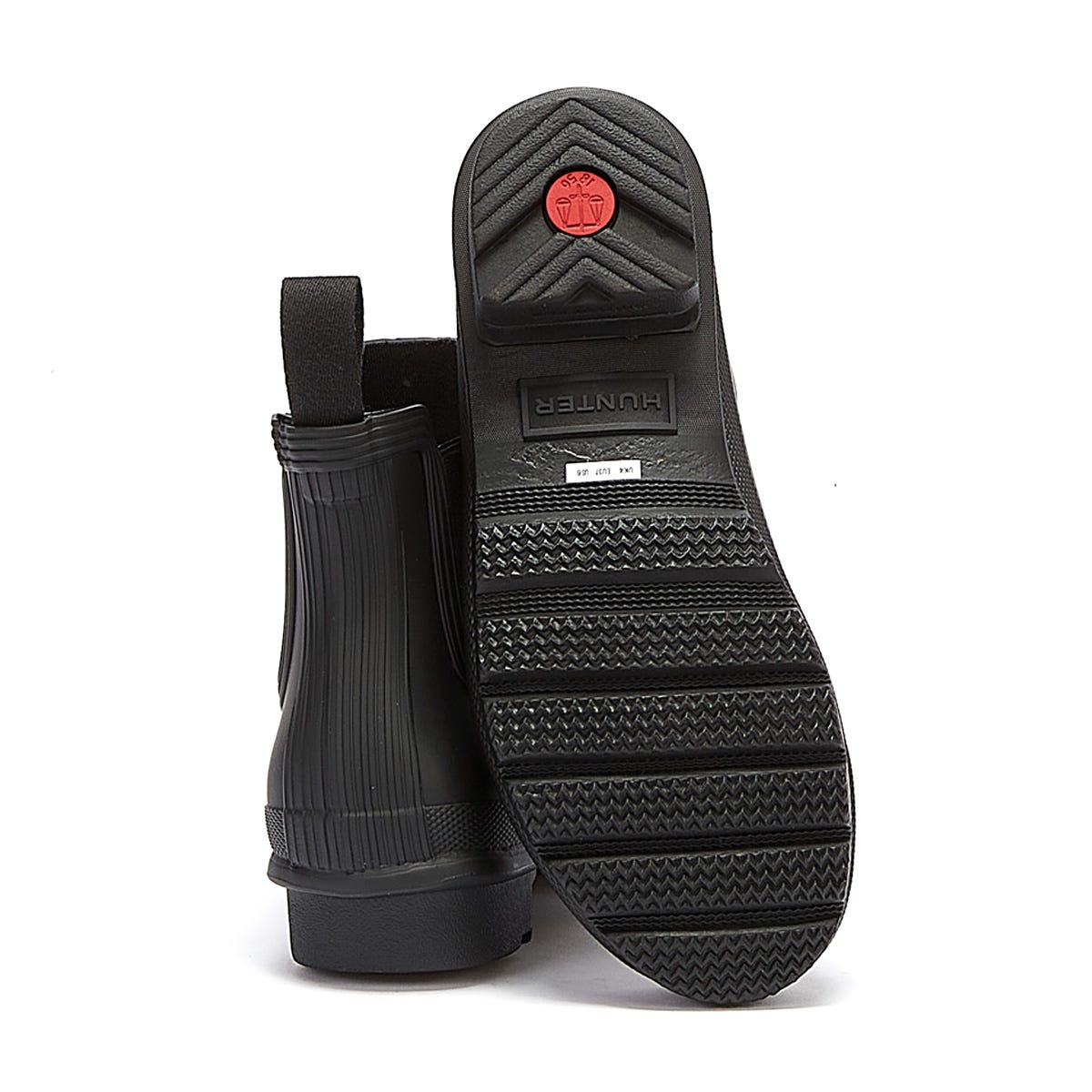 Hunter Original Chelsea Bottes en caoutchouc noires pour femmes