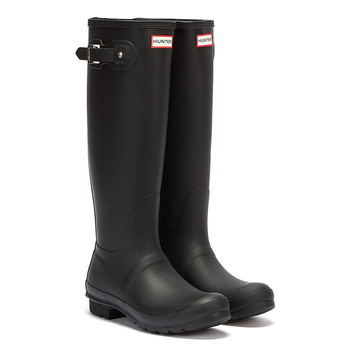 Hunter Original Tall Bottes en caoutchouc noires pour femmes