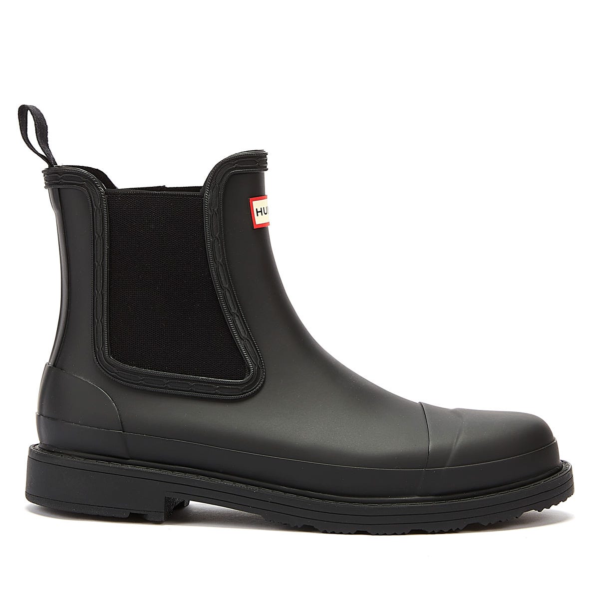 Hunter Commado Chelsea Bottes pour femmes, noires