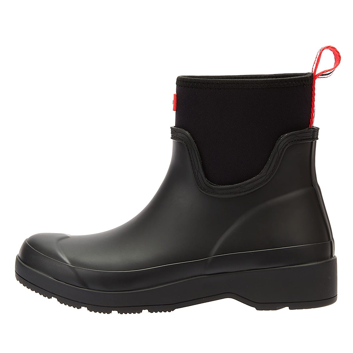 Hunter Play Synthetic Short Womens Black Boots