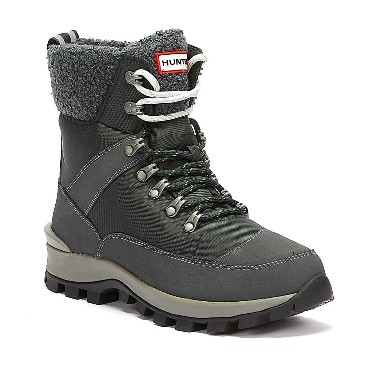 Hunter Commando Womens Navy Boots