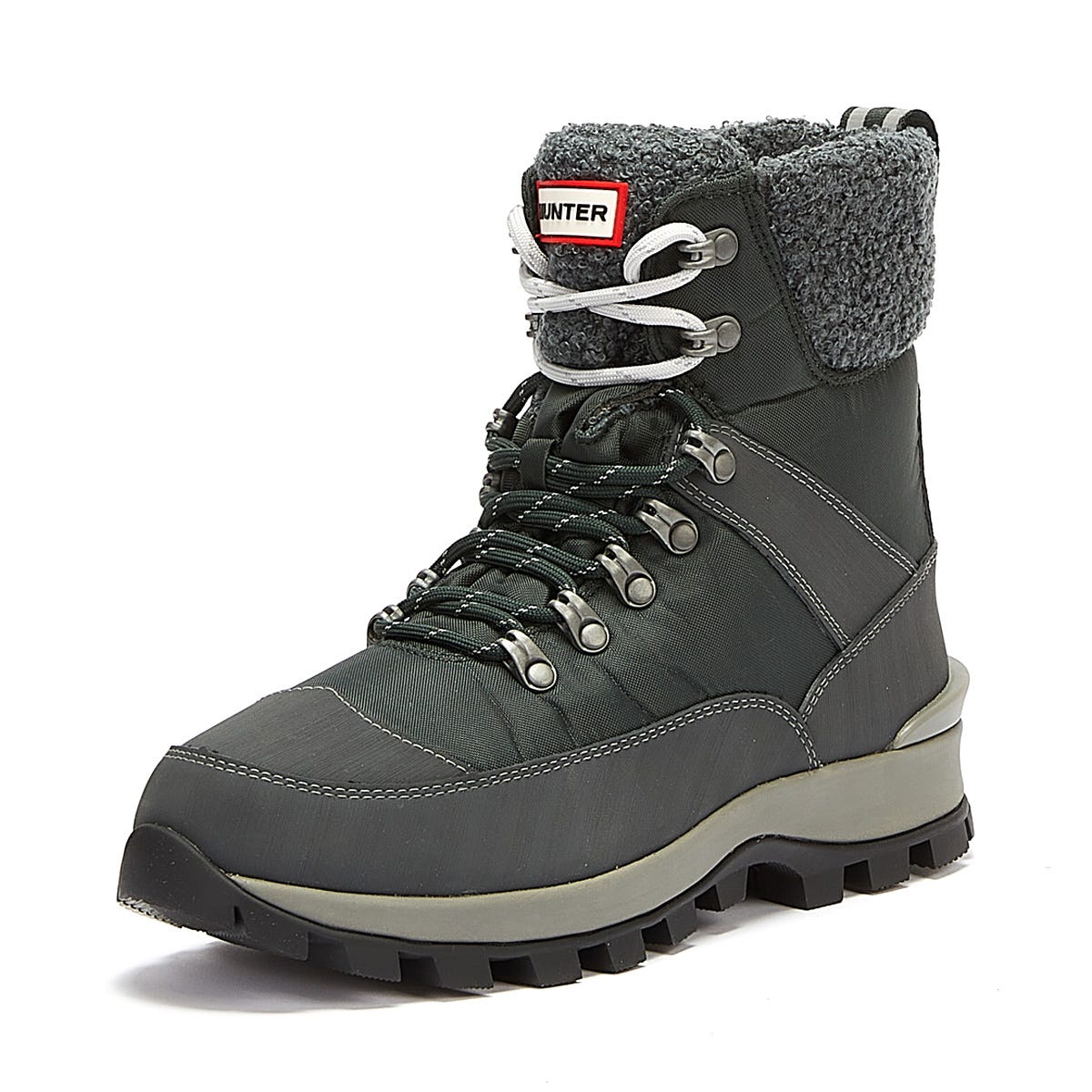 Hunter Commando Womens Navy Boots